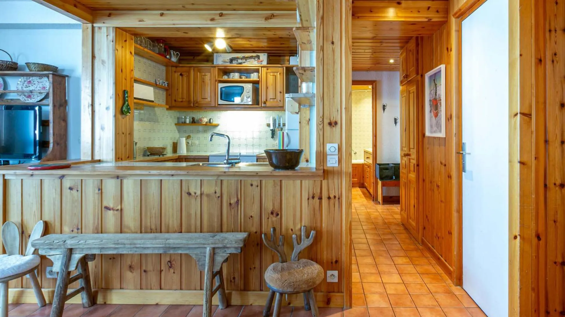 Appartement 5 Pieces Avec Terrasse Et Wifi - Fr-1-694-101 Val-dʼIsère