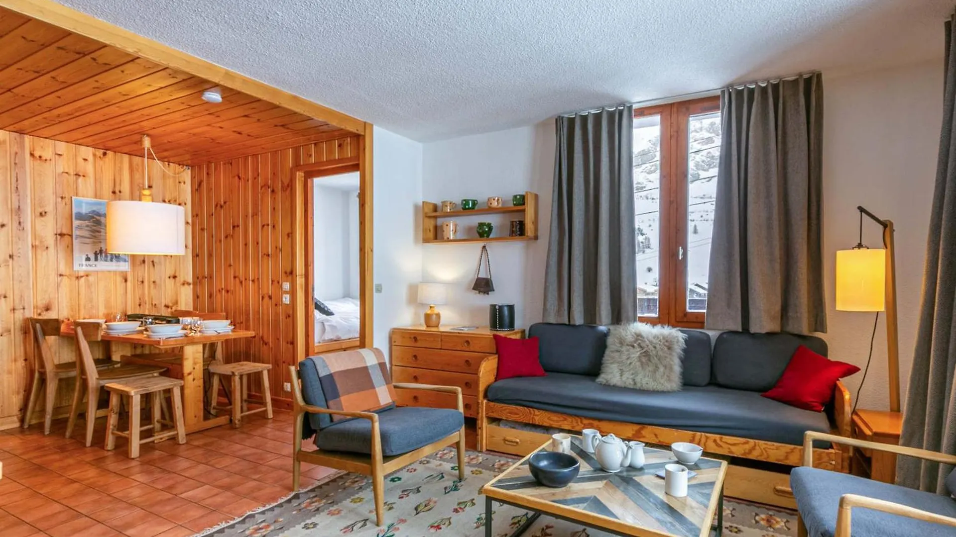 Apartman Appartement 5 Pieces Avec Terrasse Et Wifi - Fr-1-694-101 Val-dʼIsère Franciaország
