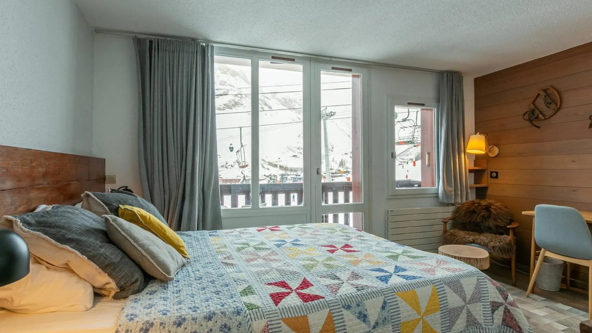 Appartement 5 Pieces Avec Terrasse Et Wifi - Fr-1-694-101 Val-dʼIsère Franciaország